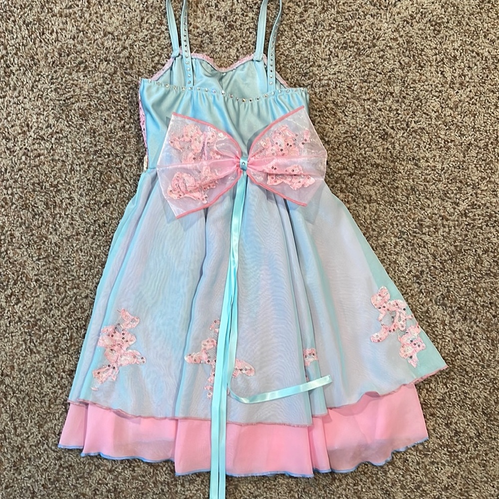 Glamour costume with Swarovski crystals